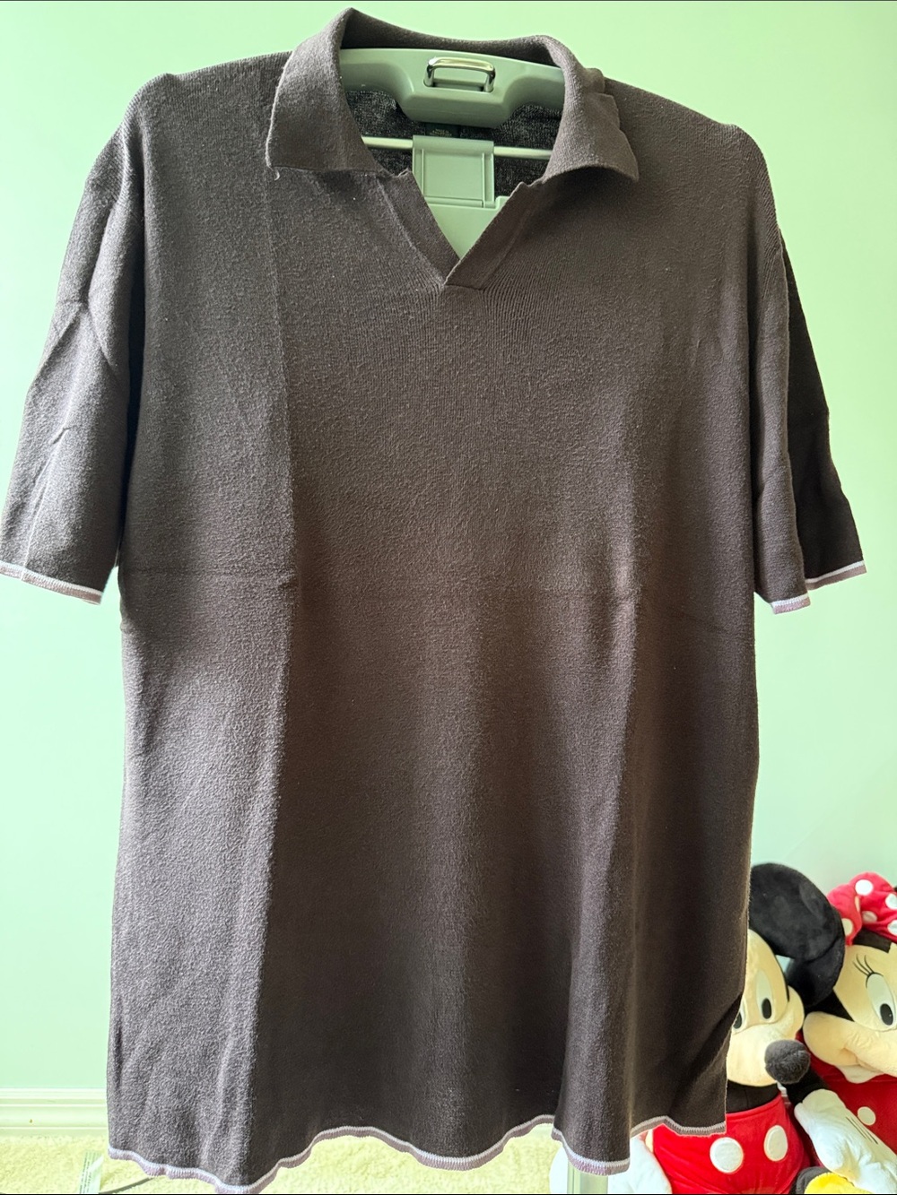 Banana Republic Brown Short Sleeve Polo